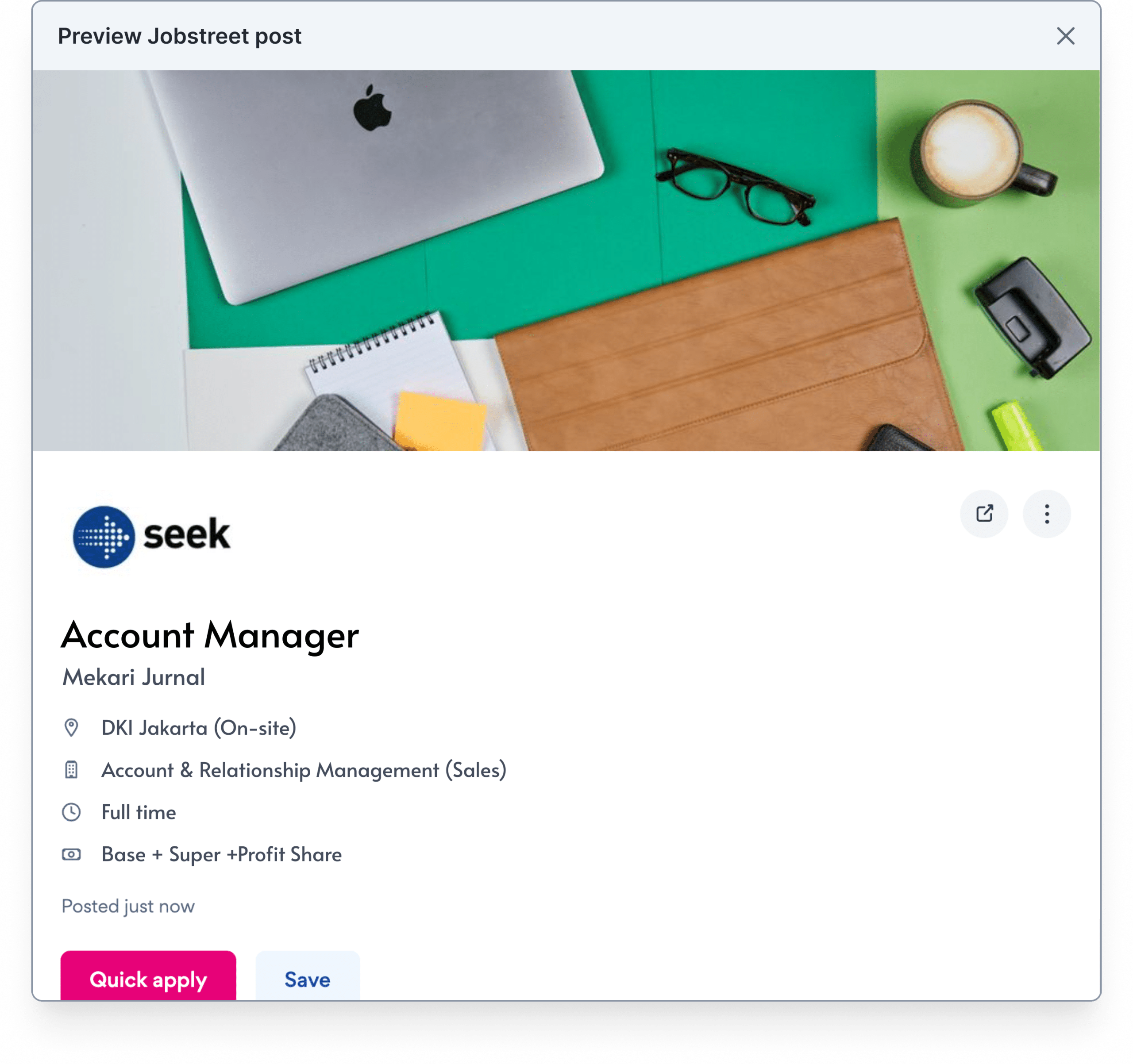 Jobstreet Integration
