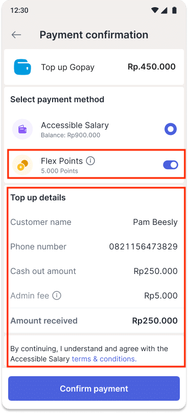Cara Menggunakan Flex Points